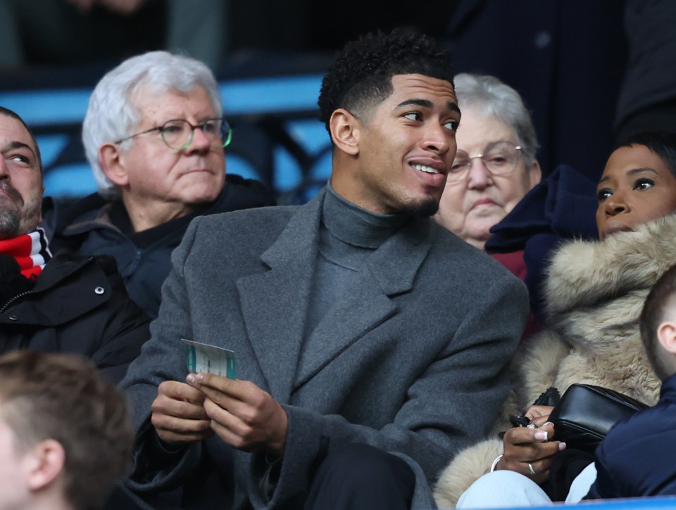 Jude Bellingham spent his time off from Real Madrid watching younger brother Jobe take on promotion rivals Blackburn for Sunderland