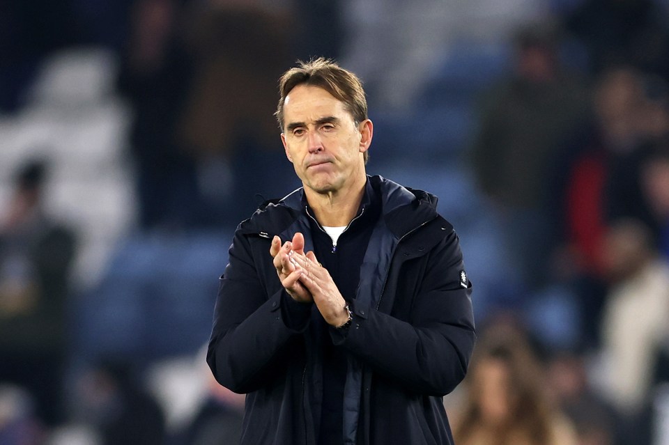 West Ham boss Lopetegui has found himself under fire after poor results