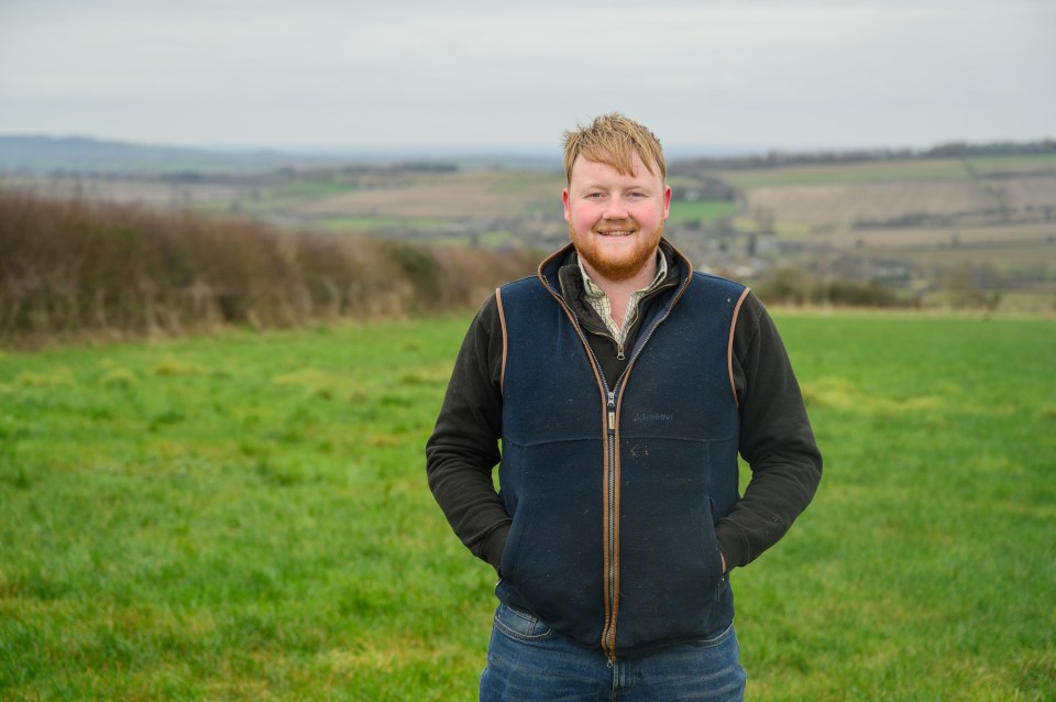 Kaleb Cooper is selling Christmas turkeys - as the festive season begins