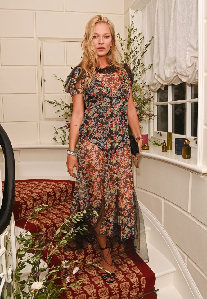 The mum-of-one is famed for her love of sheer and floral dresses, a style she's been wearing since her 20s.