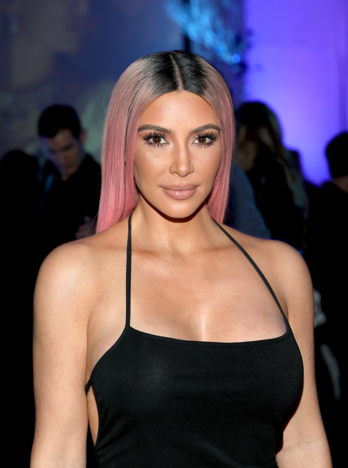 The Kardashian beauty experimented with pink hair in 2018