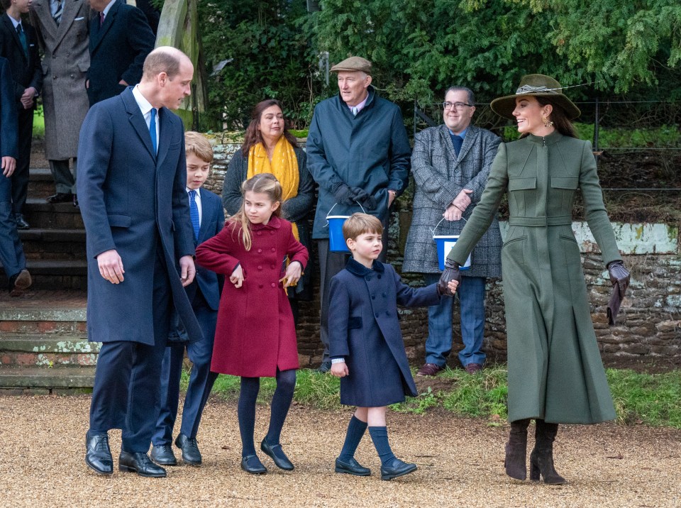 Every year the royals flock to Sandringham and do a walk to church on Christmas Day