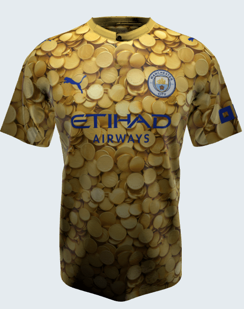 This one featuring bank coins would be perfect for a team known for splashing the cash