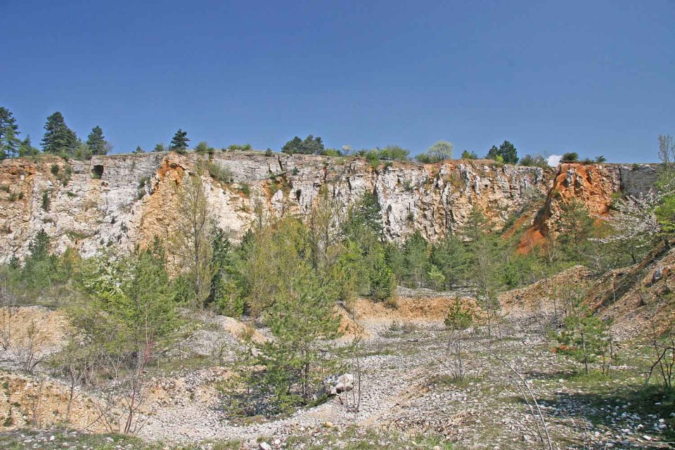 Koněprusy Caves in the Bohemian Karst, Czech Republic.