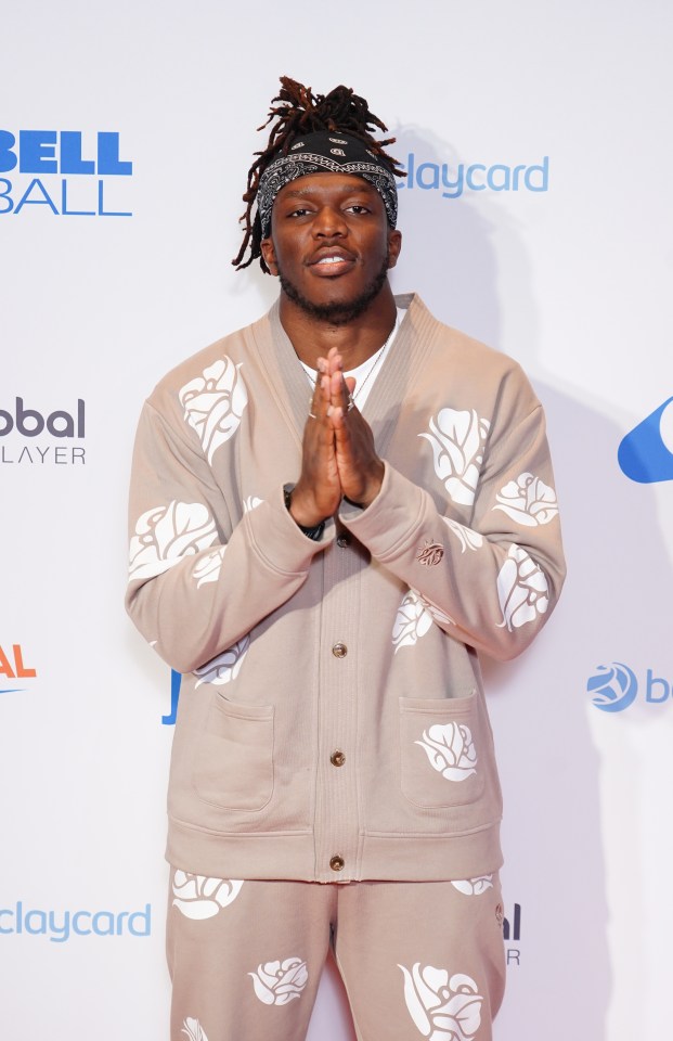 KSI was also performing at the event