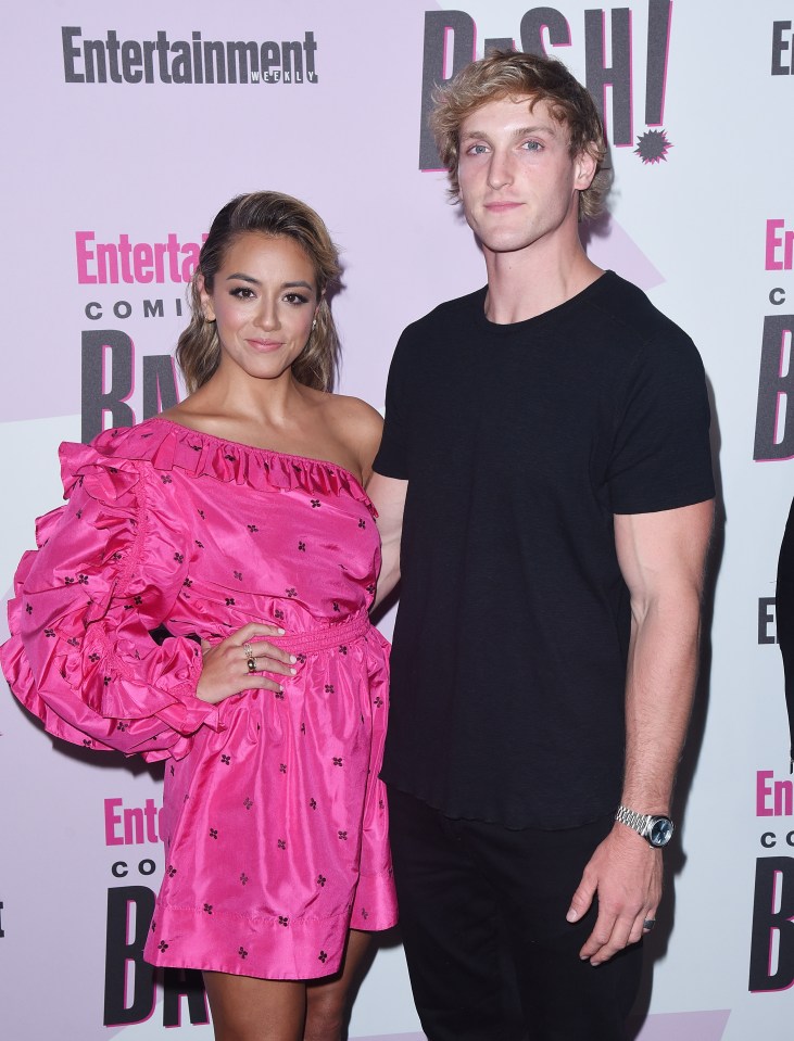 Chloe Bennet and Logan Paul were often public about their feelings for one another