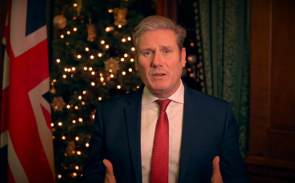 The No1-rated festive joke was ‘What gifts will Sir Keir Starmer get this Christmas? None, he’s had enough!’