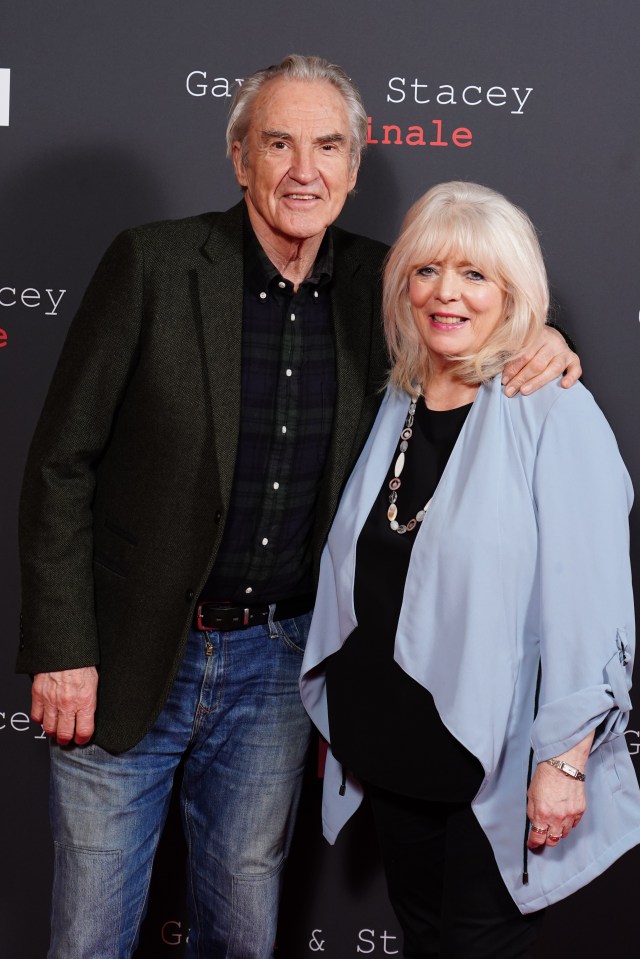 Larry Lamb and Alison Steadman play husband and wife, and they are close in real life, too.