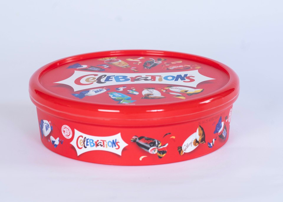 Celebrations tubs have shrunk by 44% since 2008