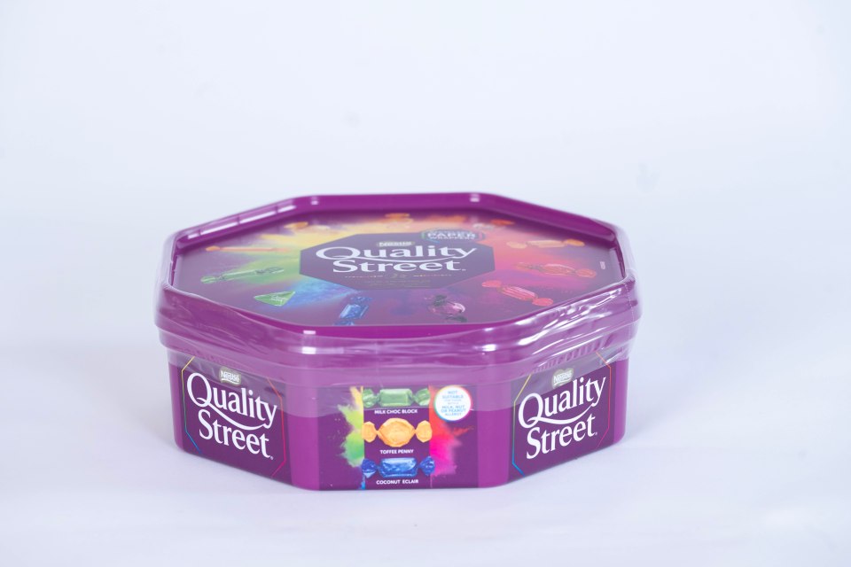 Sainsbury's has taken down the cost of Quality Streets to only £3.95 as a Nectar price