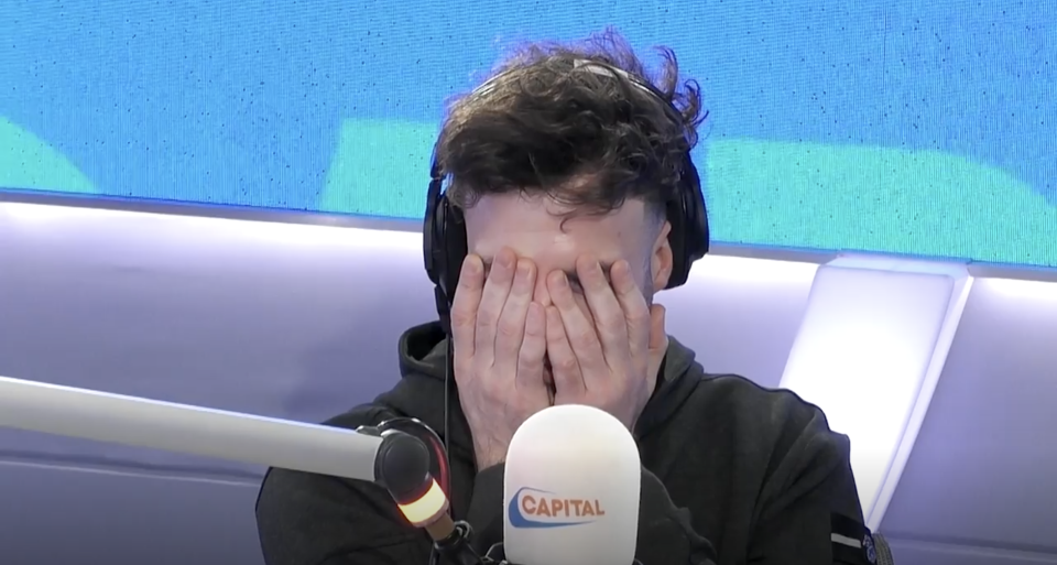 Jordan almost had a panic attack live on air