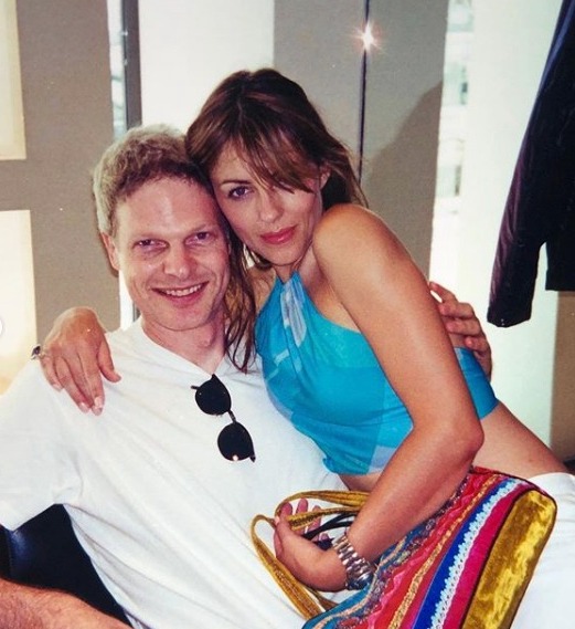 Liz Hurley was dating Steve Bing for a year before she fell pregnant with Damian