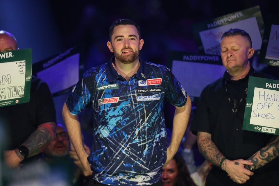 Luke Humphries is aiming to defend his Ally Pally crown