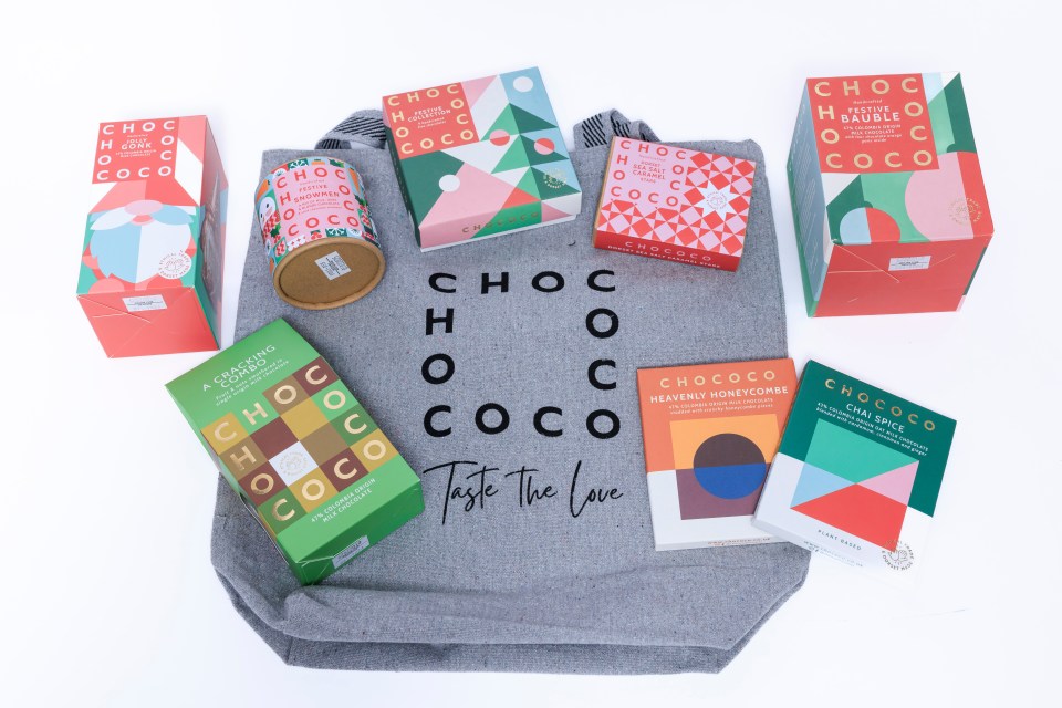 Chococo's A Bag of Christmas hamper is lavish but good value