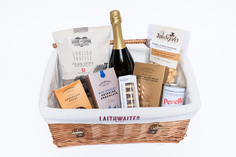 Laithwaites' Christmas hamper is a lovely gift for anyone