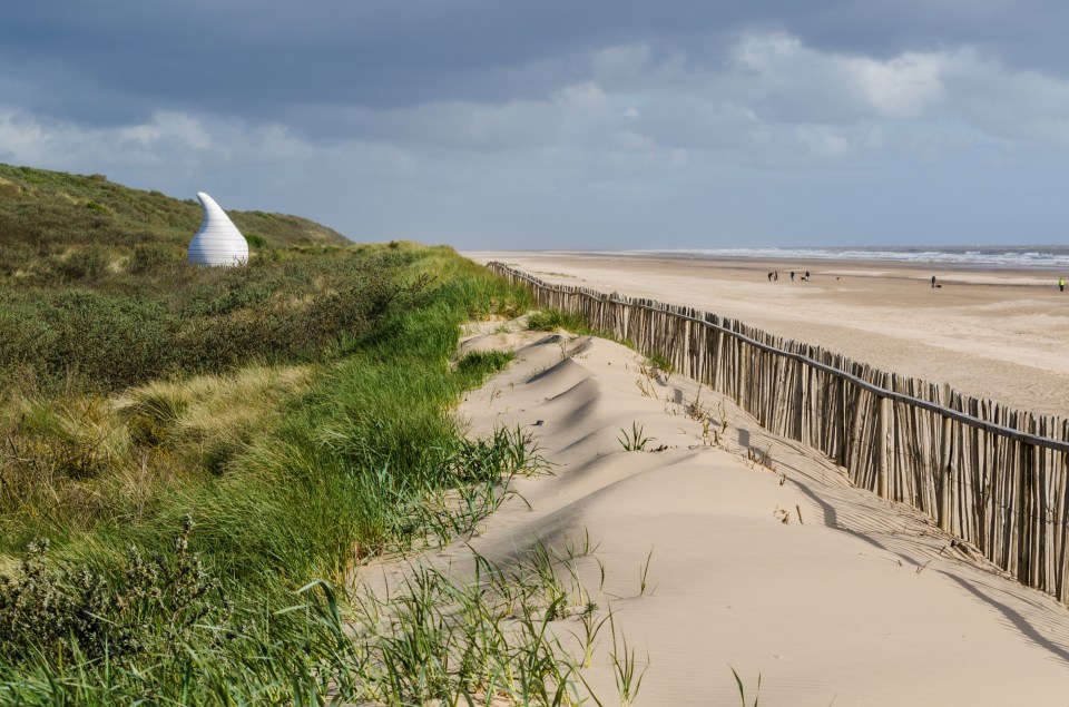 Thanks to beaches like Mablethorpe, pictured, Lincolnshire  is one of the top destinations for 9.50 holidaymakers