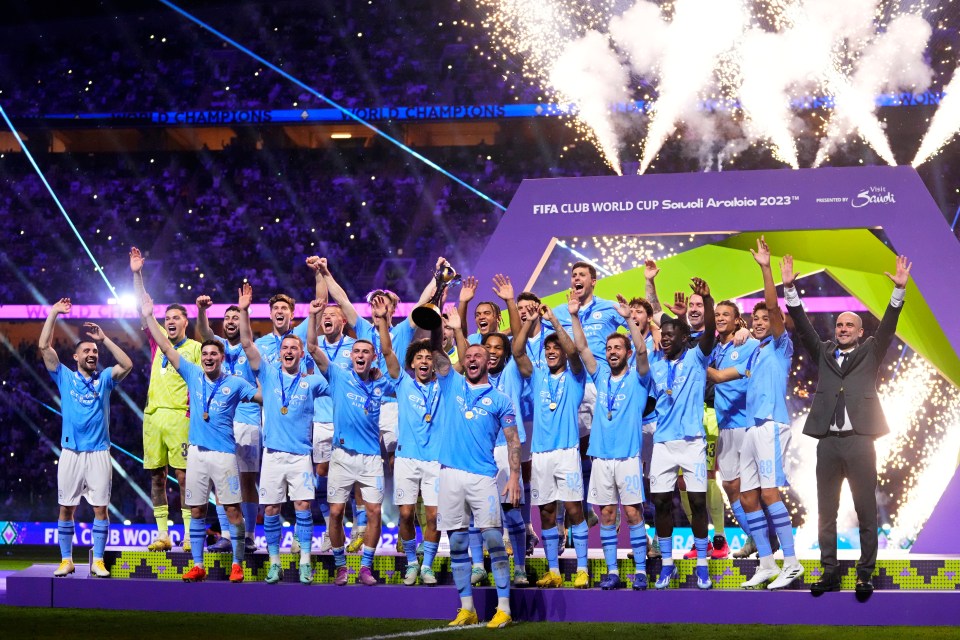 Manchester City won the Fifa Club World Cup in 2023