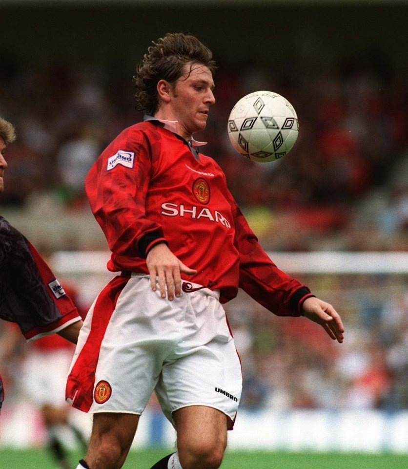 Lee Sharpe made his debut for United aged just 17