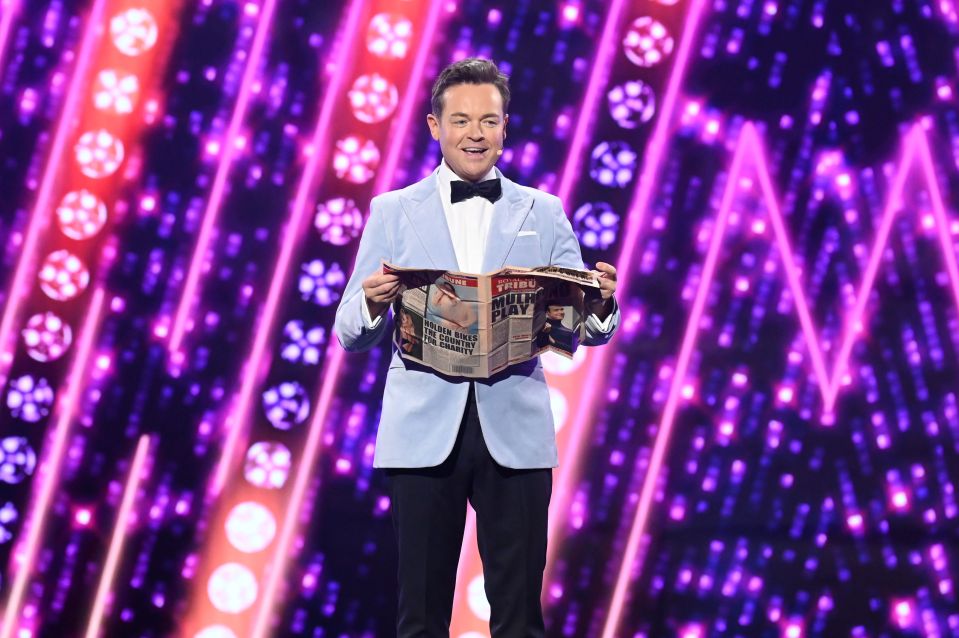 Stephen Mulhern, magician and presenter, at the Royal Variety Performance.