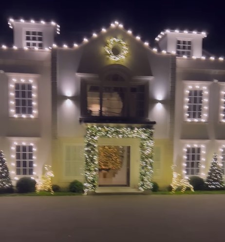 Their sprawling abode is filled with lavish decorations