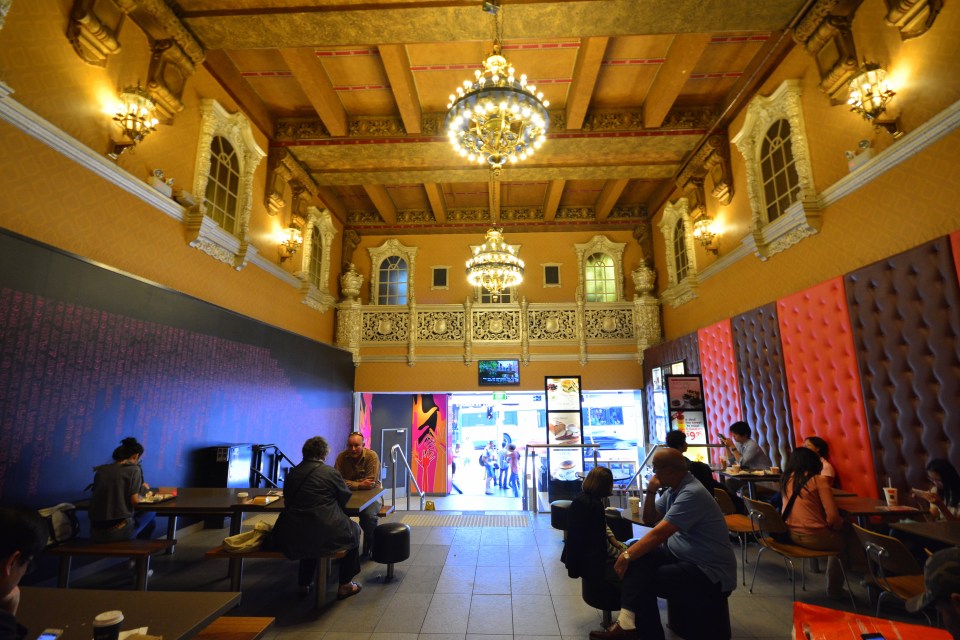 McDonalds on George Street, Sydney used to be a cinema