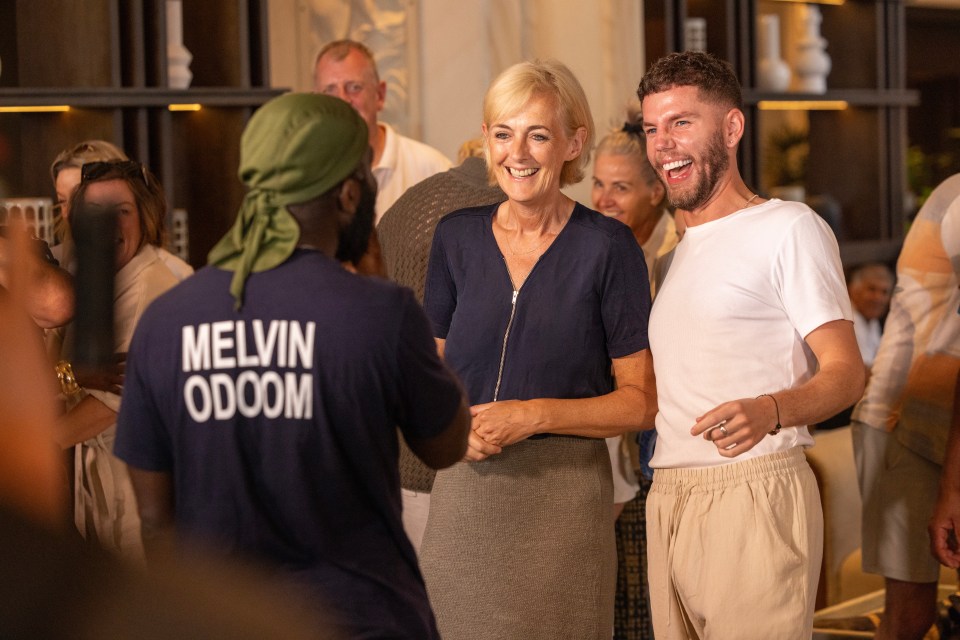 Melvin Odoom meets Jane Moore and Dean McCullough