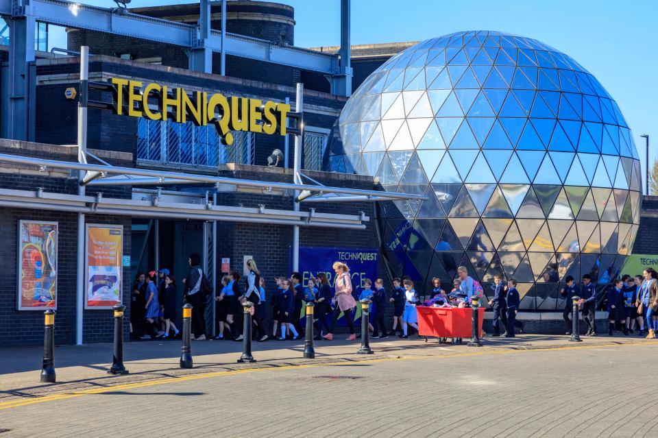 At Techniquest, kids of all ages can dive into science, technology and engineering via over 100 hands-on exhibits and live shows