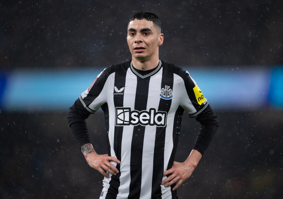 Newcastle outcast Miguel Almiron could be loaned out to a Premier League rival