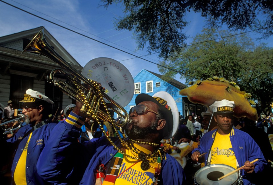 Visit New Orleans in February for carnival celebrations leading up to Mardi Gras