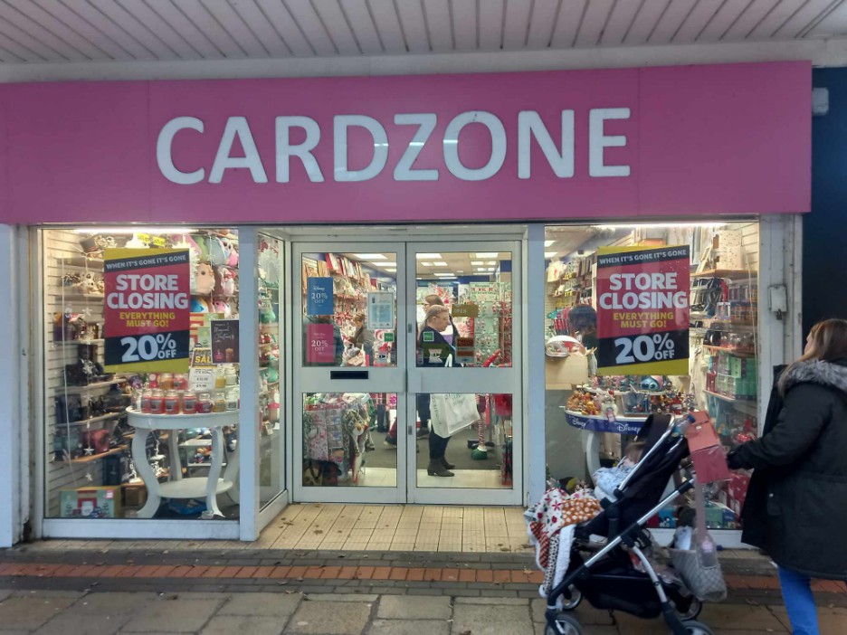 CardZone closing Scunthorpers Foundry Shopping Centre in a few months