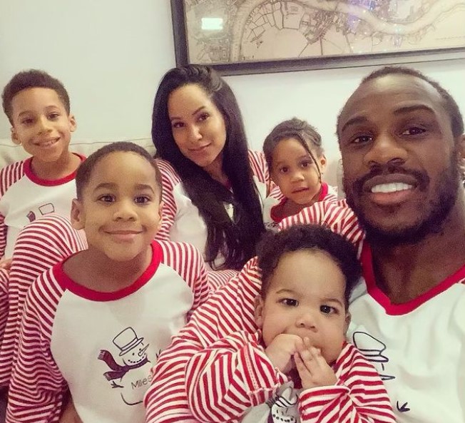 Antonio has four children with ex-wife Debbie, who came to his bedside this weekend