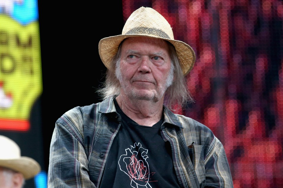 Neil Young will also perform next summer