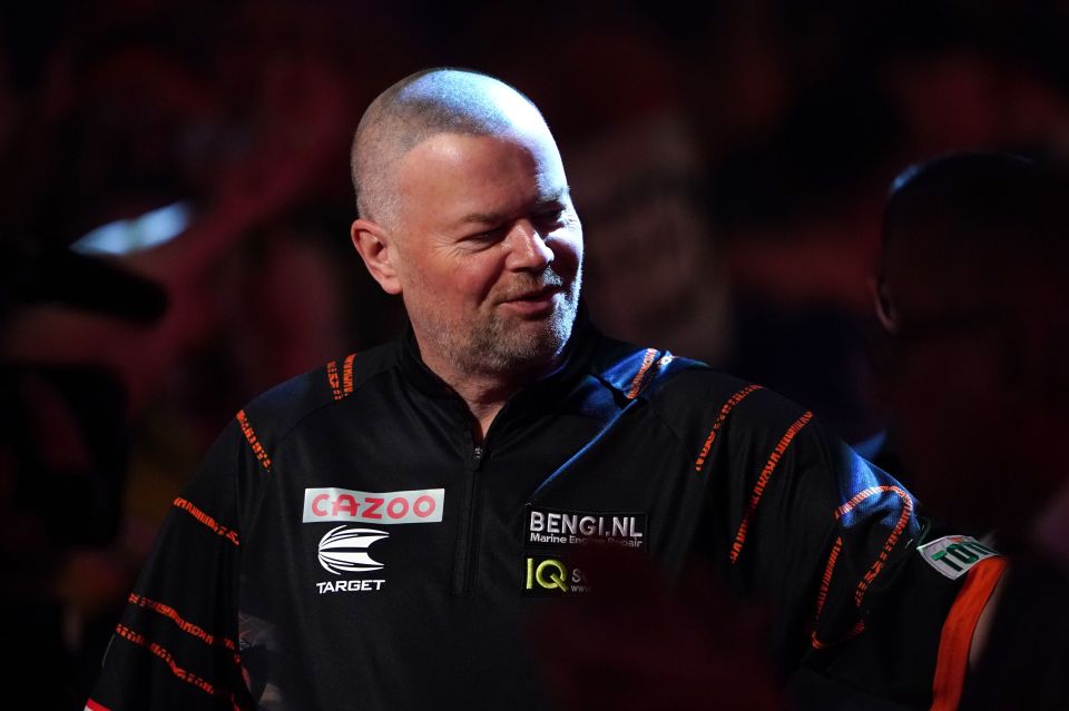 Van Barneveld has forgiven him for the error