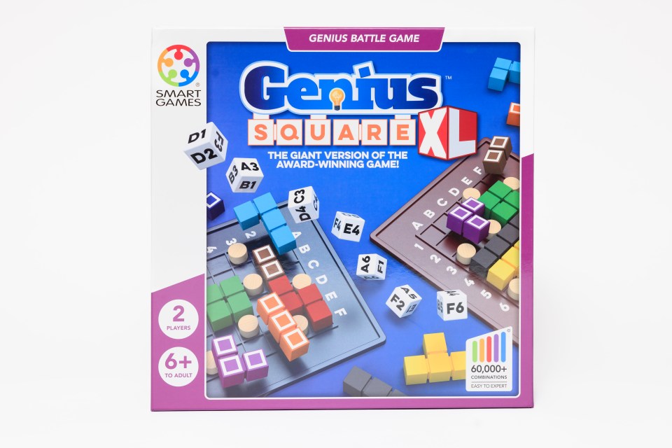 Lynsey said Genius Square is ideal if you're looking to get your brain ticking