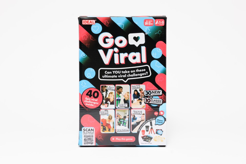 Go Viral can be played by up to six people