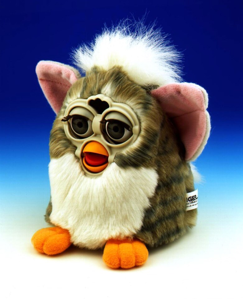 Furby toys were released in 1998 and became a Christmas sensation