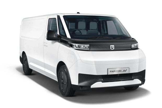 White Farizon SV electric van.