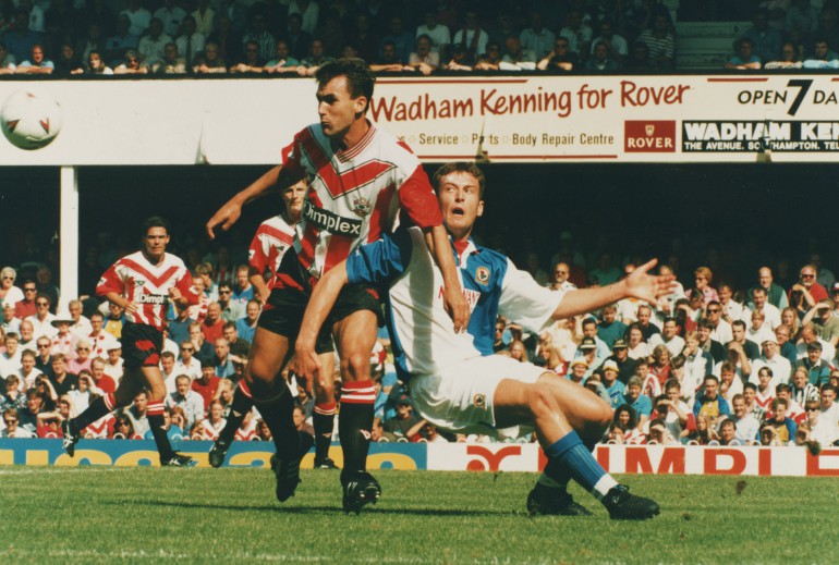 Widdrington scored three goals in his 90 Saints appearances