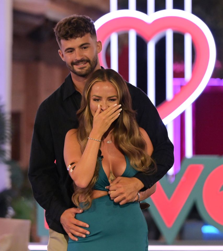 Nicole and Ciaran were the only 'official' couple in the Love Island final and came second