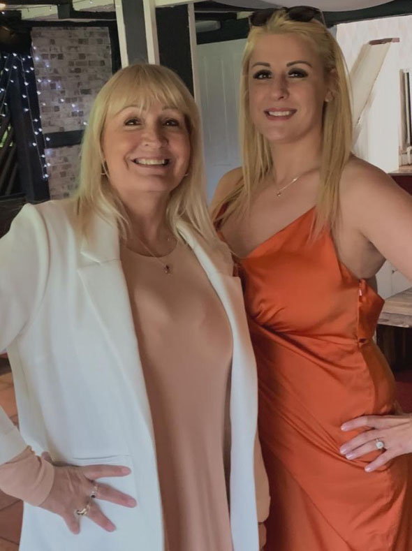 Mum Anita Turner with daughter Rebecca