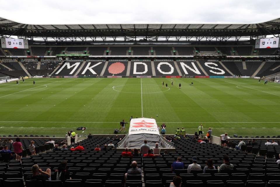 MK Dons relocated to the Stadium MK in 2007