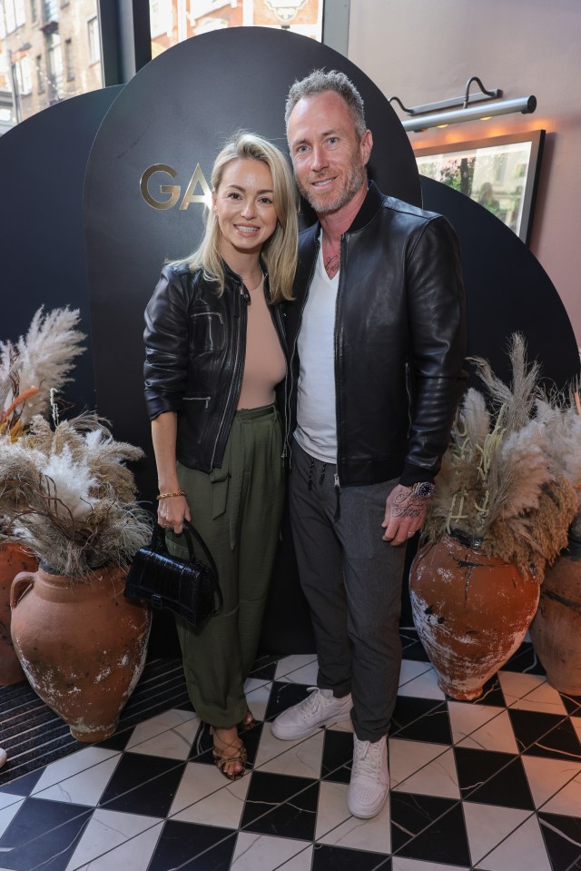 Ola with husband and former Strictly dance professional James Jordan