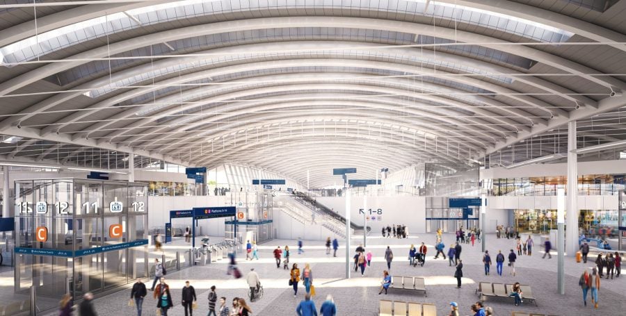 A new £2billion train station is to become a "superhub" in the UK