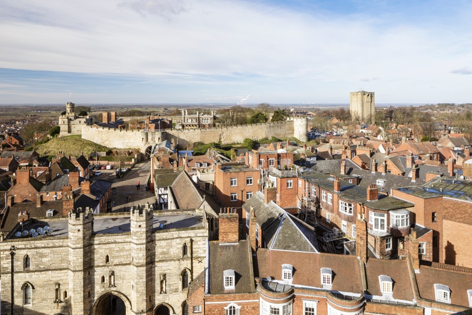 Lincoln Castle, around an hour’s drive from the coast, contains one of only four surviving original copies of the Magna Carta