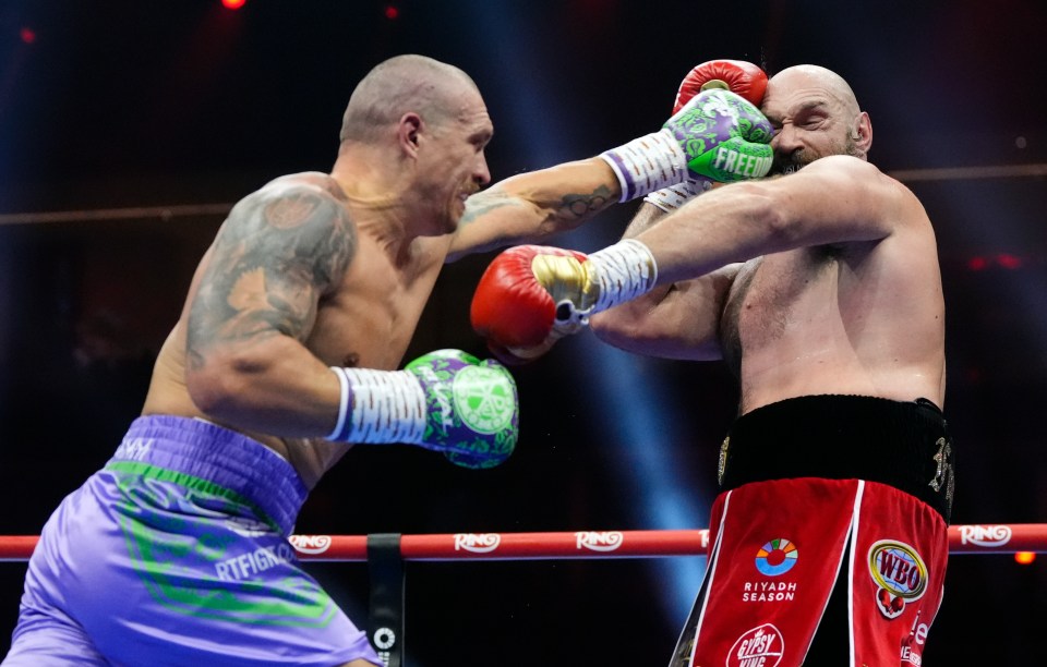 Oleksandr Usyk performed brilliantly against Tyson Fury to remain unbeaten