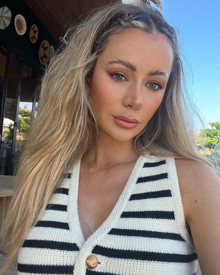 Love Island star Olivia Attwood has given fans a glimpse of her stunning new bathroom