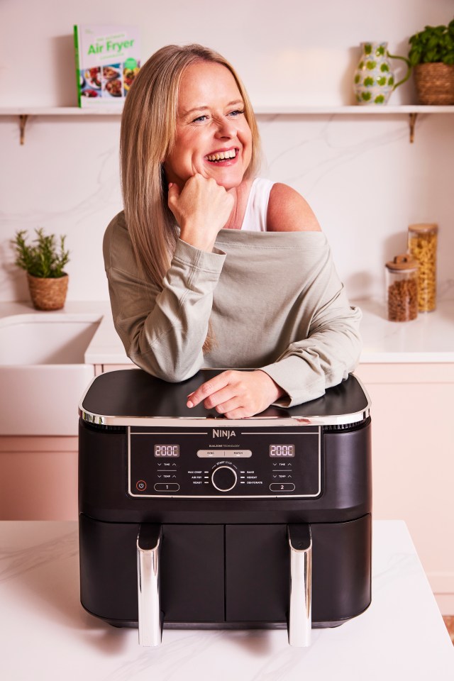 Chef Clare Andrews is a best-selling author and air-fryer guru