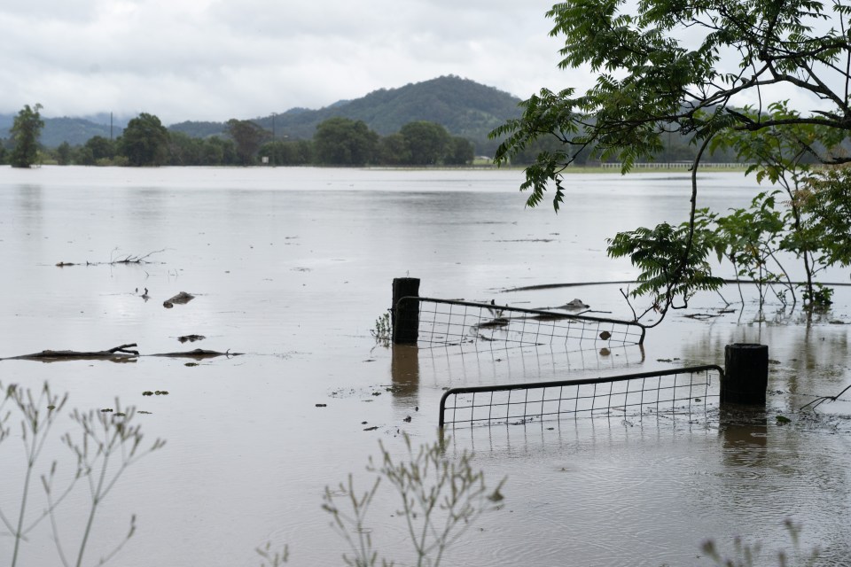 The heavy rain also caused part of the trial area to be damaged, delaying filming