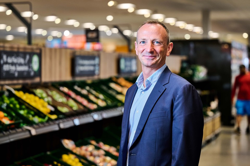 Aldi CEO Giles Hurley