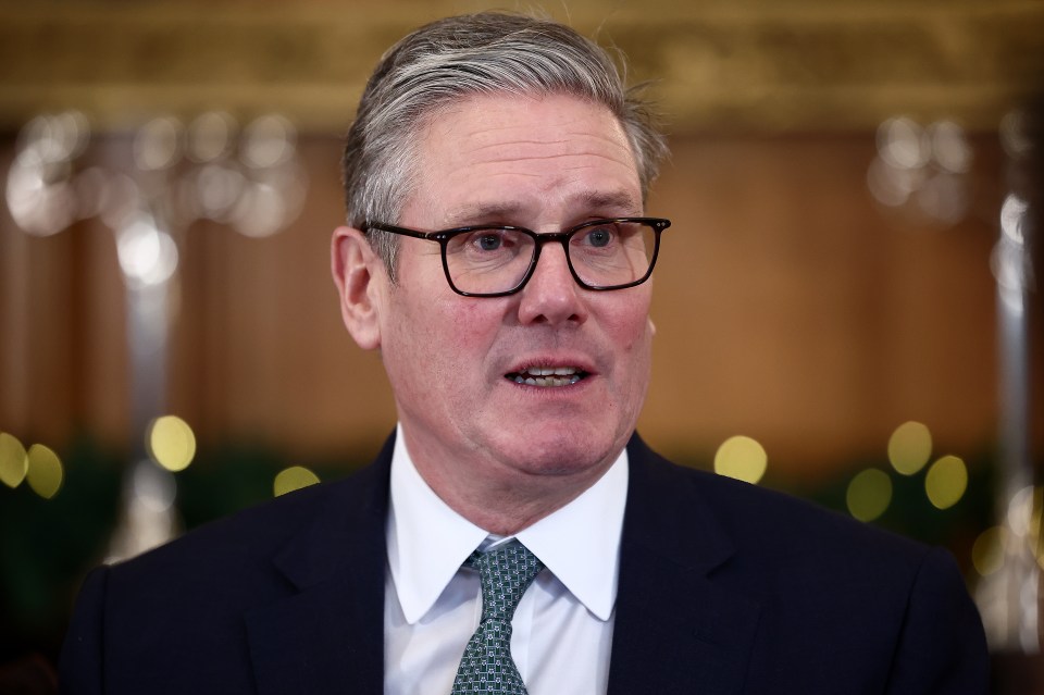 Prime Minister Keir Starmer speaking at a meeting with Indian investors.